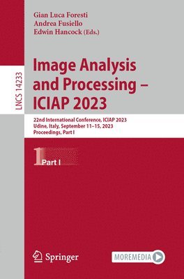 Image Analysis and Processing  ICIAP 2023 1