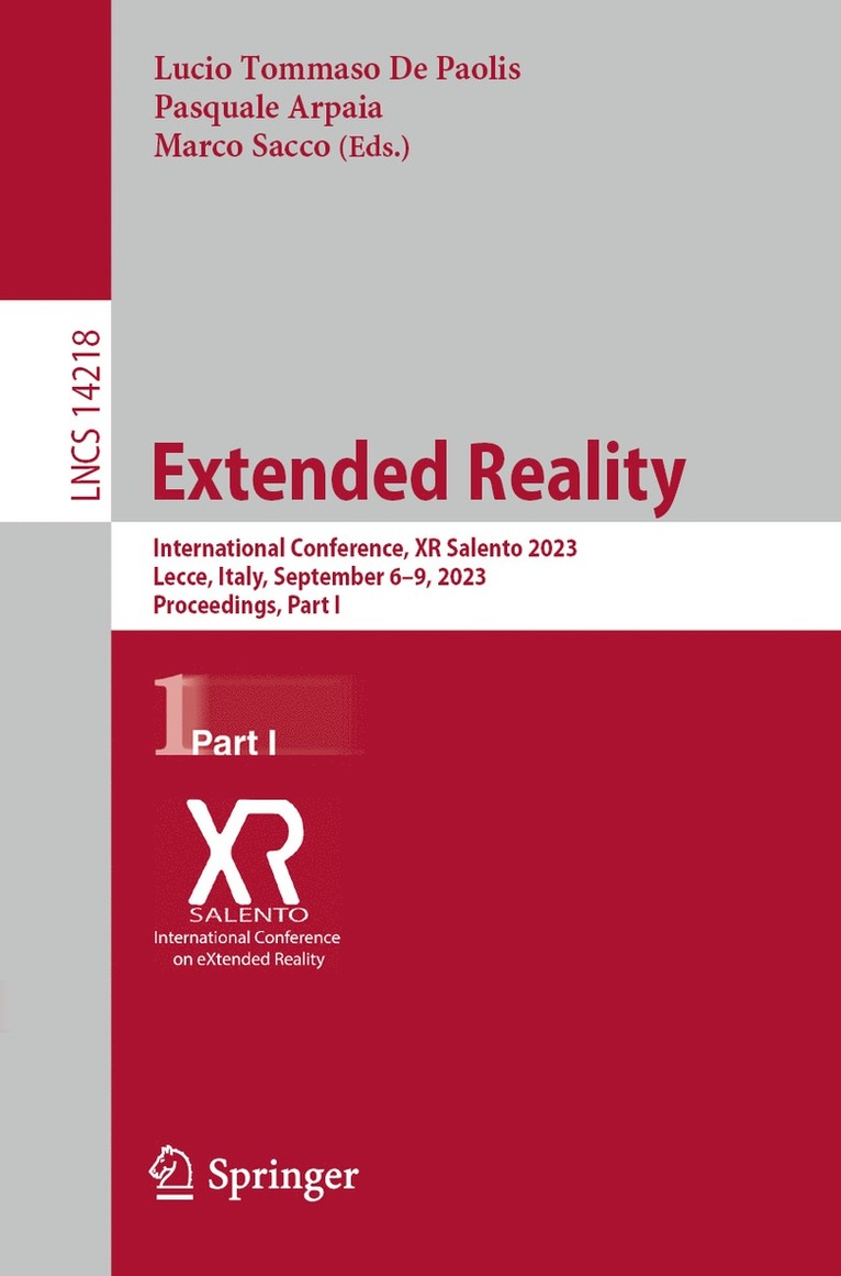 Lucio Tommaso De Paolis, Pasquale Arpaia, Marco Sacco - Extended Reality, Häftad