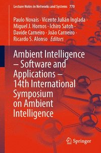 bokomslag Ambient Intelligence  Software and Applications  14th International Symposium on Ambient Intelligence