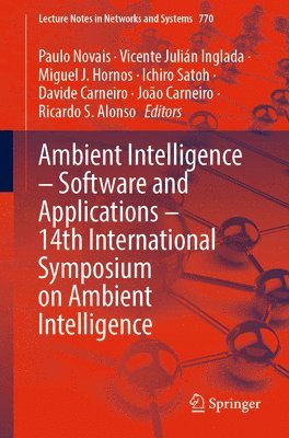 bokomslag Ambient Intelligence - Software and Applications - 14th International Symposium on Ambient Intelligence