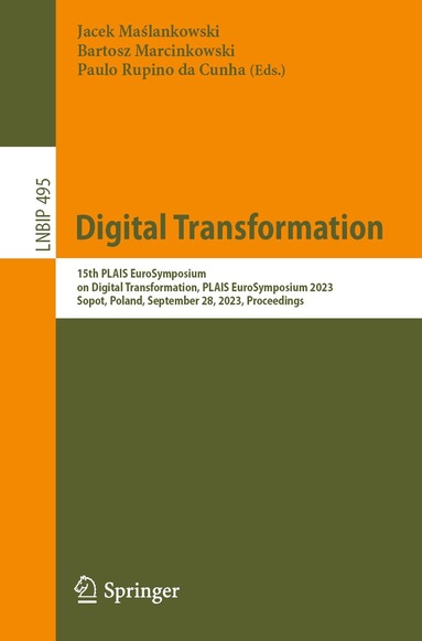 Jacek Maślankowski, Bartosz Marcinkowski, Paulo Rupino da Cunha - Digital Transformation, Häftad