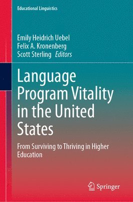 bokomslag Language Program Vitality in the United States