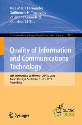 bokomslag Quality of Information and Communications Technology