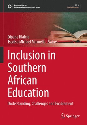 Dipane Hlalele, Tsediso Michael Makoelle - Inclusion in Southern African Education, Häftad