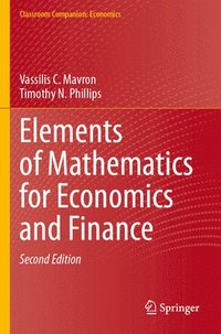 bokomslag Elements of Mathematics for Economics and Finance