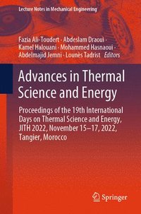 bokomslag Advances in Thermal Science and Energy