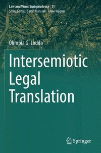 bokomslag Intersemiotic Legal Translation