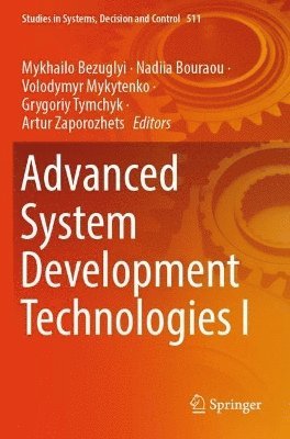 Advanced System Development Technologies I 1