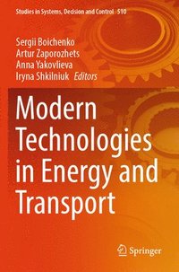 bokomslag Modern Technologies in Energy and Transport