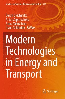 Modern Technologies in Energy and Transport 1