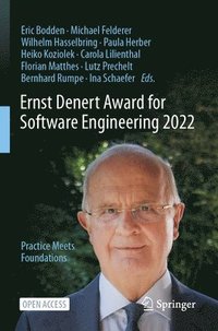 bokomslag Ernst Denert Award for Software Engineering 2022