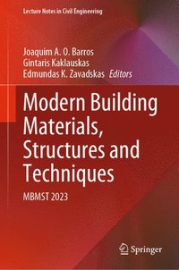 bokomslag Modern Building Materials, Structures and Techniques