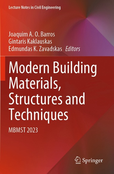 bokomslag Modern Building Materials, Structures and Techniques