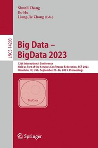 bokomslag Big Data  BigData 2023