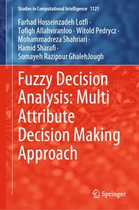 bokomslag Fuzzy Decision Analysis: Multi Attribute Decision Making Approach