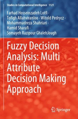 bokomslag Fuzzy Decision Analysis: Multi Attribute Decision Making Approach