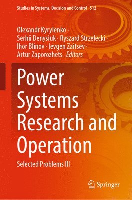 Power Systems Research and Operation 1