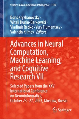 Advances in Neural Computation, Machine Learning, and Cognitive Research VII 1