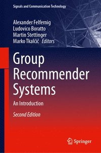 bokomslag Group Recommender Systems