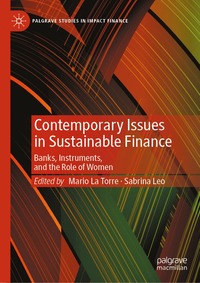 bokomslag Contemporary Issues in Sustainable Finance