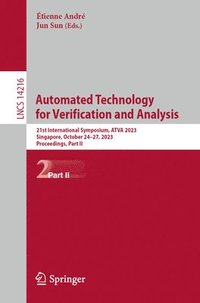 bokomslag Automated Technology for Verification and Analysis