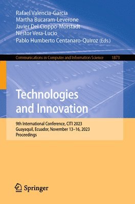 Technologies and Innovation 1