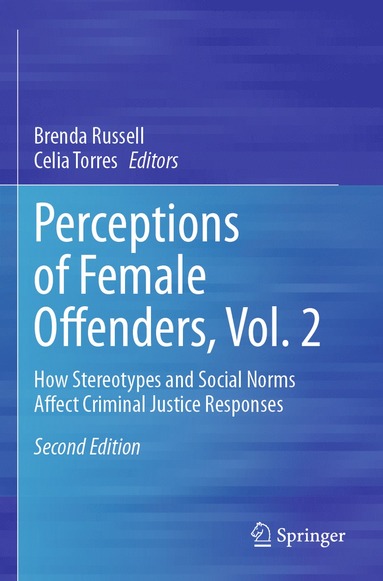 bokomslag Perceptions of Female Offenders, Vol. 2