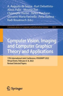 bokomslag Computer Vision, Imaging and Computer Graphics Theory and Applications