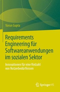 bokomslag Requirements Engineering fr Softwareanwendungen im sozialen Sektor