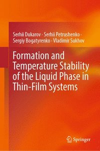 bokomslag Formation and Temperature Stability of the Liquid Phase in Thin-Film Systems