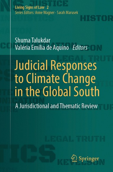 bokomslag Judicial Responses to Climate Change in the Global South