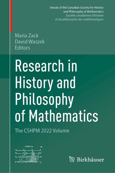 Maria Zack, David Waszek - Research in History and Philosophy of Mathematics, Inbunden