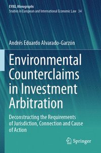 bokomslag Environmental Counterclaims in Investment Arbitration