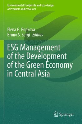 bokomslag ESG Management of the Development of the Green Economy in Central Asia