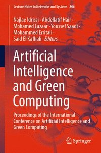 bokomslag Artificial Intelligence and Green Computing