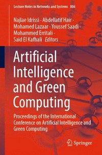 bokomslag Artificial Intelligence and Green Computing