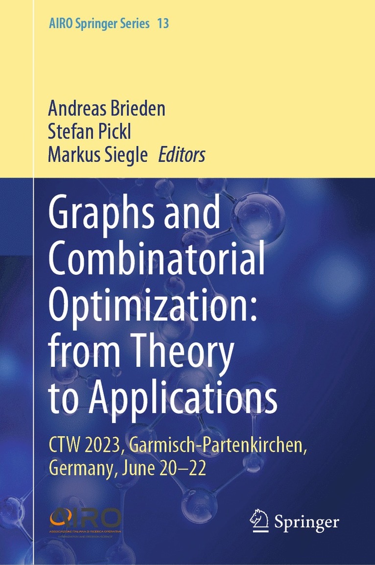 Graphs and Combinatorial Optimization: from Theory to Applications 1