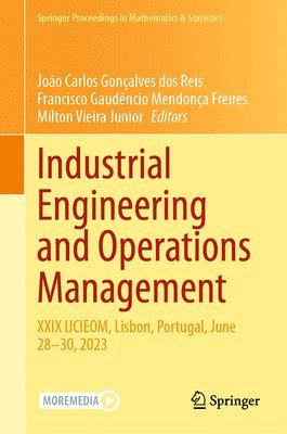 João Carlos Gonçalves dos Reis, Francisco Gaudêncio Mendonça Freires, Milton Vieira Junior, Joao Carlos Goncalves dos Reis, Francisco Gaudencio Mendonca Freires, João Carlos Gonçalves Dos Reis - Industrial Engineering and Operations Management, Inbunden