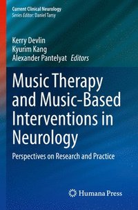bokomslag Music Therapy and Music-Based Interventions in Neurology