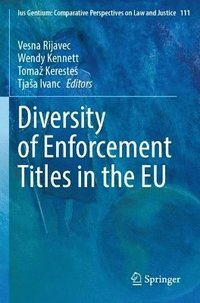 bokomslag Diversity of Enforcement Titles in the EU