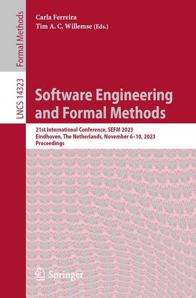 Carla Ferreira, Tim A. C. Willemse - Software Engineering and Formal Methods, Häftad