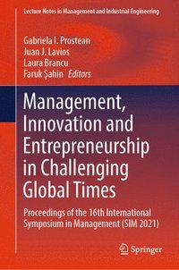 bokomslag Management, Innovation and Entrepreneurship in Challenging Global Times