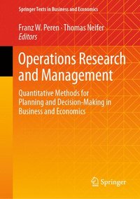 bokomslag Operations Research and Management