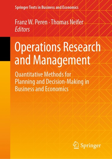 bokomslag Operations Research and Management