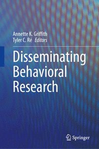 bokomslag Disseminating Behavioral Research