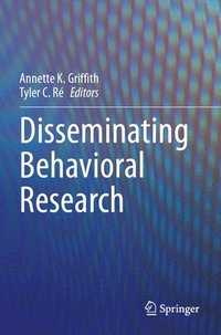 bokomslag Disseminating Behavioral Research