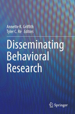 bokomslag Disseminating Behavioral Research