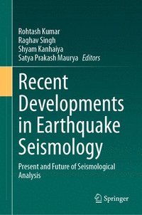 bokomslag Recent Developments in Earthquake Seismology