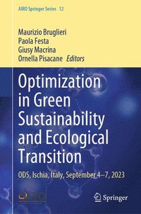 bokomslag Optimization in Green Sustainability and Ecological Transition