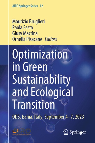 bokomslag Optimization in Green Sustainability and Ecological Transition